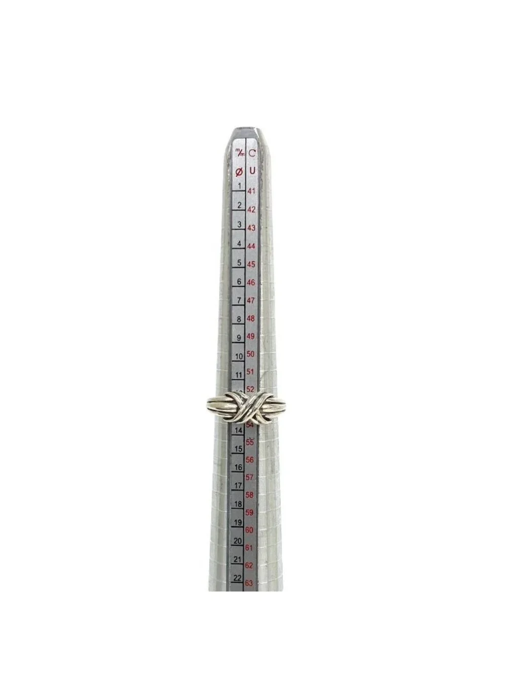 Tiffany & Co Vintage Signature Ring 925 Sterling Silver